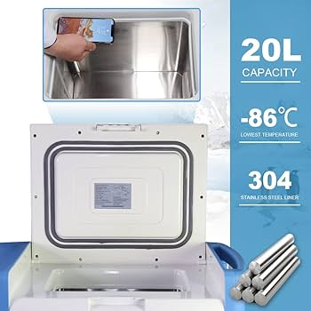 Amazon.com: -123 °F Ultra-Low Temperature Freezer 86°C